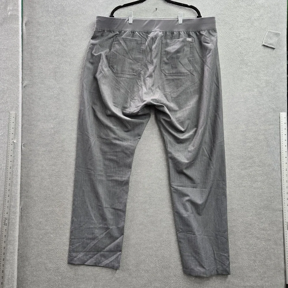 FIGS Women Scrub Pants XXL/T Gray Levingston Basic T21003T 32